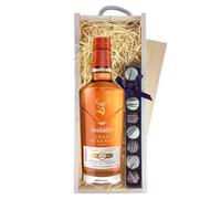 Glenfiddich 21 Year Old Gran Reserva Whisky & Truffles, Wooden Box 70cl | Scotch Whisky 70cl 40% abv
