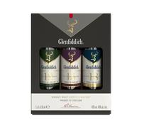 GLENFIDDICH Single Malt Scotch Whisky Taster Gift Pack - 12, 15 & 18