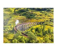 Glenfinnan Railway Viaduct With Jacobite Steam Train, Scotland - Premium 1000 pieces Puzzle - MyPuzzle special collection from Puzzle Galaxy