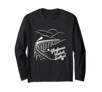 Glenfinnan Viaduct, Scotland Signature Heart Art Souvenir Long Sleeve T-Shirt
