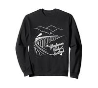 Glenfinnan Viaduct, Scotland Signature Heart Art Souvenir Sweatshirt