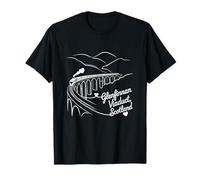 Glenfinnan Viaduct, Scotland Signature Heart Art Souvenir T-Shirt