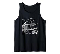 Glenfinnan Viaduct, Scotland Signature Heart Art Souvenir Tank Top