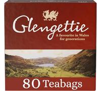 Glengettie Tea Bags 80 per Pack - Pack of 6