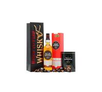 Glengoyne - 12 year old Highland Single Malt Scotch Whisky 70cl 43% ABV Fudge Gift Set