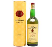 Glenlivet - Pure Single Malt Scotch (Old Bottling) (1 Litre) - 12 year old Whisky 100cl 43% ABV