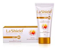 Glenmark La Shield SPF 40 PA+++ Mineral Sunscreen Gel High-Performance Sunscreen Ultimate Protection 50g