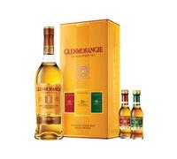 Glenmorangie 10 Year Old Original Single Malt Scotch Whisky Gift Set with 5cl Miniature x 3 Pack