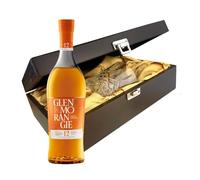 Glenmorangie 12 Year Old Whisky In Luxury Box With Crystal Glass Tumbler | Original 70cl 40% abv