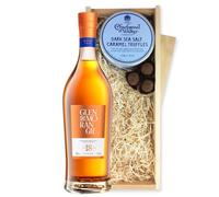 Glenmorangie 18 YO Whisky And Dark Sea Salt Charbonnel Chocolates Box | 18 Year Old The Infinita Whisky 70cl 43% abv