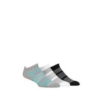 Glenmuir Mens Sport Trainer Socks - Patterned Cushioned, Low Ankle Cuffs, Arch Support 3 Pair Multipack Recycled Paper Packaging - Assorted 7-11