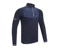 Glenmuir Padded Hybrid Thermal Water Repellent Golf Sweater (UK, Alpha, L, Regular, Regular, Navy/Camo)