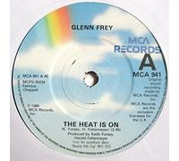 Glenn Frey - Heat is on (1985) / Vinyl single [Vinyl-Single 7'']