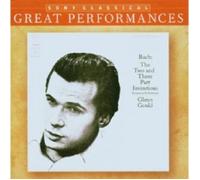 GLENN GOULD - GREAT PERFORMANCES /INVENTIONEN+SINFONIA CD 34 TRACKS BACH NEW