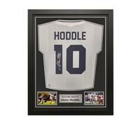 Glenn Hoddle Signed Tottenham 1983 Football Shirt - Licensed Remake, Standard Frame, Certificate of Authenticity