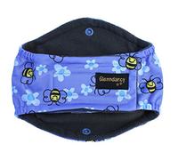 Glenndarcy Diamond Multi-Directional Dog Belly Band - Urine Incontinence - Buzzy Bee Large and 2 Washable Pads