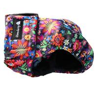 Glenndarcy No Tailhole Dog Season Nappy - French Bulldog - (Medium & 2 Washable Pads, Daisy)