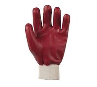 Glenwear PVC Coated Waterproof Glove Red