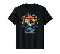 Glenwood Springs Colorado USA Retro Mountain Vintage Design Value Graphic T-Shirt