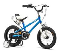 Glerc Fantacy Kids Bike 16 Inch Boys Girls Bicycle for Age 5 6 7 8 Year Old with Stabilisers & Bottle Cage for Birthday Gift, Blue