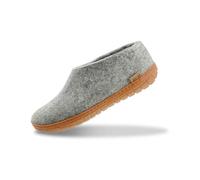 Glerups | Shoe with Natural Rubber Sole | Slipper Shoes | Grey 38