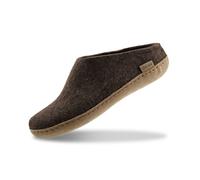 Glerups | Slip-on with Leather Sole | Camp Shoes | Chestnut 42