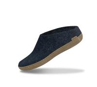 Glerups | Slip-on with Leather Sole | Camp Shoes | Denim 43
