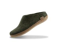 Glerups | Slip-on with Leather Sole | Camp Shoes | Forest 38