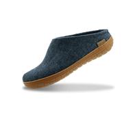 Glerups | Slip-on with Natural Rubber Sole | Camp Shoes | Denim 38