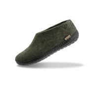 GLERUPS Unisex Adults Winter Slippers | Forest Wool & Rubber Sole | Comfy Indoor Outdoor Slippers