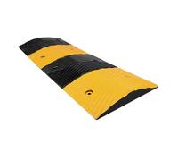 GLETSF 100Cm Speed Bump Parking Lot Entrance Speed Zone Rubber Vehicle Ramp Garage Car Uphill Pad School Speed Pad Strip Bolt Spike Anchor