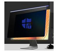 GLETSF 23-27 Inch Privacy Screen For Monitor Computer Screen Filter Blue Light Anti-Peeping Film Anti-Glare Hanging Type Anti-Scratch Computer Privacy Protector Film-24Inch/547x320mm
