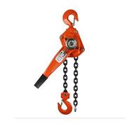 GLETSF 3Tx1.5M Heavy Duty Lifting Lever Chain Hoist, Hand Manual Lever Block Crane Lifting Sling Material