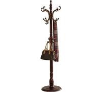 GLETSF Adjustable Clothes Rack Traditional Wooden Hanger Hanger Suspension Wooden Tree Suspension With 8 Hooks For Clothes Hats And Bags