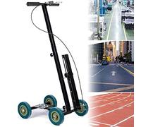 GLETSF Adjustable Line Striper Machine for Road Marking on Sports Courts, Playgrounds, and Parking Lots,