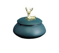GLETSF Ashtray For The Home Ashtray, Ceramic Ashtray For Cigarettes, Original Windproof Ashtray For Indoor Outdoor Patio Home&Office, Ash Holder For Smokers Ash Holder-B