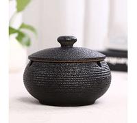 GLETSF Ashtray For The Home Ceramics Ashtray With Lid Creative Outdoor Ashtrays For Cigarettes Ash Holder For Home For Desktop Storage Home Decoration Ash Holder Little Surprise