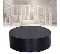 GLETSF Bridal Shop Risers Bridal Shop Platform Base, Cylinder Pedestal Stands, Round Display Mannequins Display Display Plinth Stands For Home Clothing Store-Black-30x50cm/11.8x19.6IN