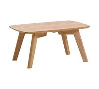 GLETSF De Centro Oak Coffee Tables For Living Room Japanese Style Low Table Square Dining Table Solid Wood Accent Table For Bedroom Small Spaces Tea Table-Wood Color-60x40x30cm