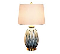 GLETSF Desk Lamps For Reading Ceramic Table Lamp Traditional Bedside Desk Lamp For Bedroom For Modern Living Room Bedroom Lamps For Living Room-A