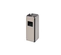 GLETSF Dustbin Commercial Square Ashtray Lobby Office Building Hotel Shopping Mall Elevator Entrance Stainless Steel Trash Can Trash Can,A