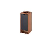 GLETSF Dustbin Commercial With Extinguish Ashtray Square Ashtray Hotel Shopping Mall Stainless Steel Trash Can Elevator Lobby Office Building Trash Can,A