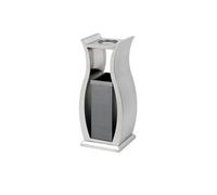 GLETSF Dustbin High-end Stainless Steel Trash Can Hotel Vertical Hotel Special Lobby Corridor Hall Hall Ktv Office Building with Ashtray Trash Can,D