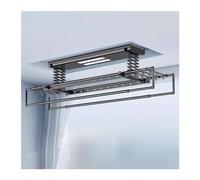 GLETSF Electric Drying Rack Ultrathin Embedded Invisible Electric Clothes Drying Rack Hidden Lifting Balcony Automatic Household Clothes Hanger Lifting Clothes Hanger-B