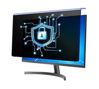 GLETSF Hanging Computer Privacy Film,Screen Privacy Shield Computer Monitor Isolation Board Anti-Spyware Privacy Filter Anti-Uv, Anti-Glare,Protect Eyes,Anti-Blue Light-24in 540 * 340mm