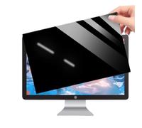 GLETSF Removable Desktop Anti-Privacy Film,Anti Spy Computer Monitor Filter Hanging,Hd Eye Protection Privacy Screen Free Installation For Office, Shopping Mall, Cafe-24in 547 * 320mm