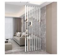 GLETSF Screen Column Separation,Room Screens Partition Column 1.6-7.9Ft Tall Metal Room Divider Post,Room Separator Space Decor Divider Column,Wall Partition Post For Apartments-White-7.22ft/220cm