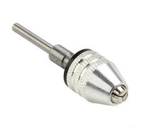 Glewi 0.3-3.4mm High-Speed Steel Drill Chuck with A 3Mm Round Shank,As A Tool for Electric Grinders Nail Machines and Engraving Machines