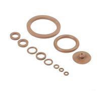 Glewi 10 Pack Brown Rubber Sealing Rings for Garden Sprayer, Heat Resistant O-Rings Compatible with 3L 5L 8L Pressure Spray Bottles