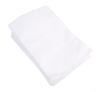 Glewi 100Pcs White Non-Woven Fruit Protection Bags 20x30cm Breathable Drawstring Mesh for Grapes Vegetables Plants Outdoor Garden